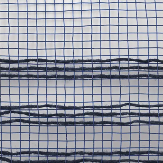 10" Border Stripe Mesh Ribbon: Navy Blue (10 Yards) {3}