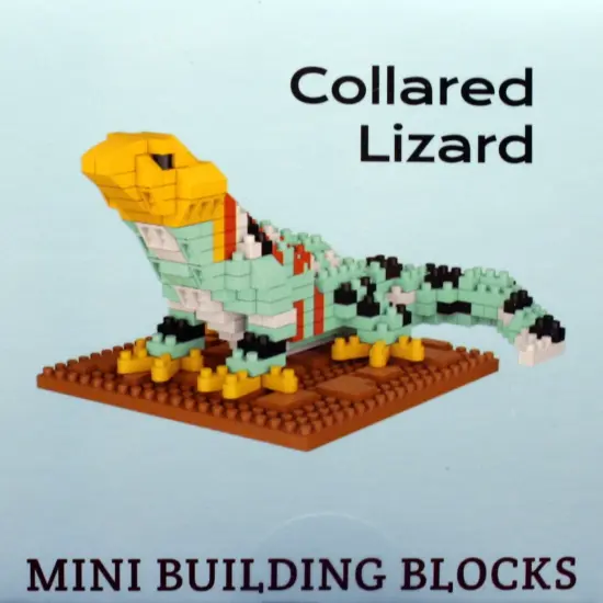 Mini Building Blocks - Collared Lizard {2}