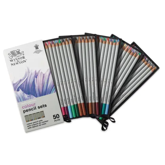 Winsor & Newton Studio Collection Colored Pencils - Set of 50 {1}