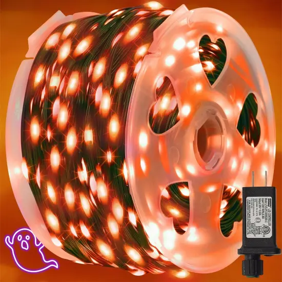 Extra Long 328 FT Halloween Lights, 1000 LED Outdoor Fairy String Light {1}