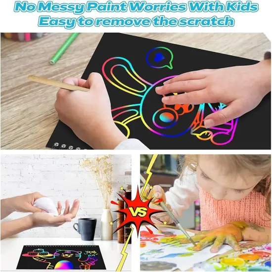 Scratch Paper Art Set {3}