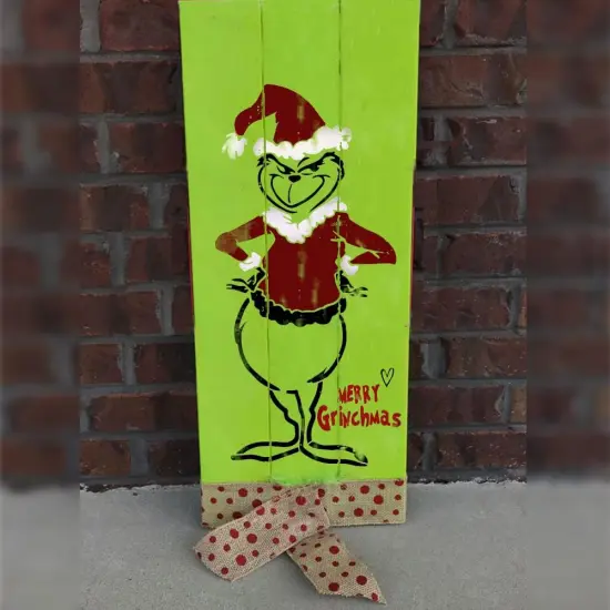 Large Merry Christmas Stencils {4}