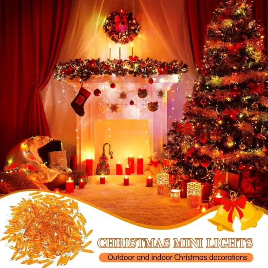 60 Count 2.5v Christmas 200 Count Mini Incandescent Wire String Lights {5}