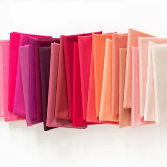 Pure Solids Fat Quarter Bundle in Blossoming byfor Art Gallery (CB-PFQ505) {3}