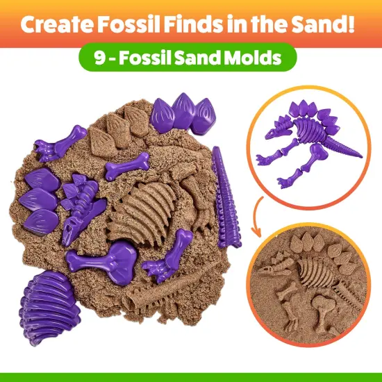 USA Toyz Dinosaur Sand Molds Beach Toys for Kids- 23pk {4}