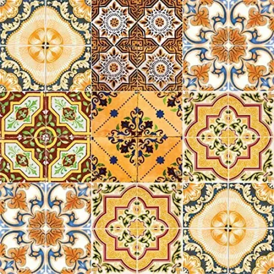 Italian Retro cozy room Tile Wedding Favors Tile Edible Cake topper {1}