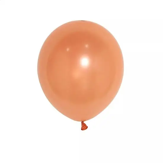 25 pcs ROSE GOLD 12" Metallic Latex Balloons Wedding PARTY DECORATIONS Supplies {1}