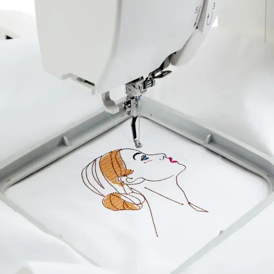 Janome Memory Craft 100E Embroidery Machine {5}