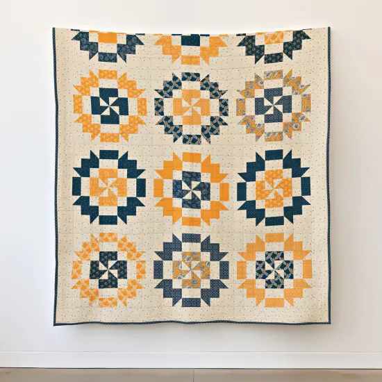 Cheddar at Twilight Peppermint Bark Quilt Kit (kt-15160) | Riley Blake | Sewing Kit {1}