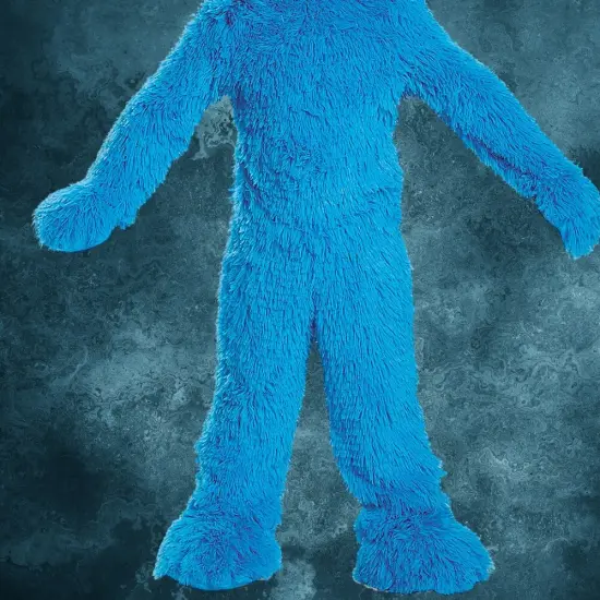 Extra Deluxe Cookie Monster Costume for Baby Plush Headpiece and Booties {4}