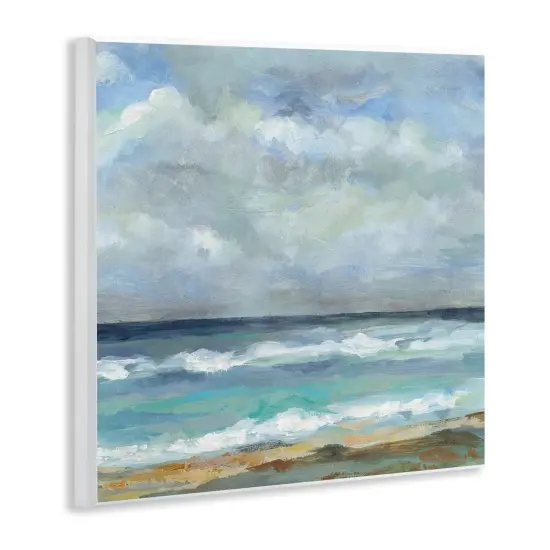 Stupell Industries Summer Seashore Waves Wall Plaque Art Design by Silvia Vassileva {3}