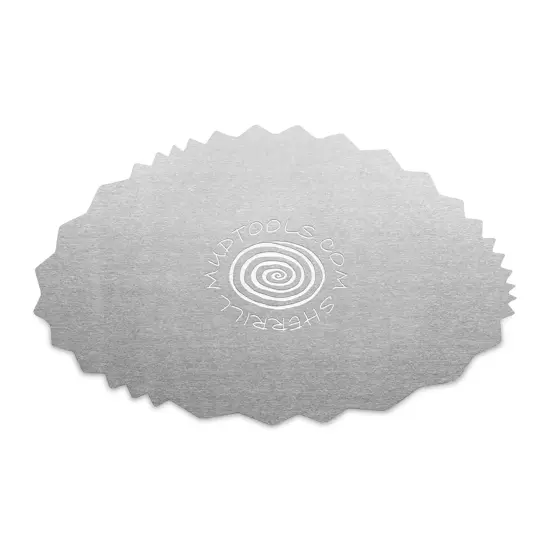 Mudtools Stainless Steel Drawing Rib - Pebble, Angle {1}