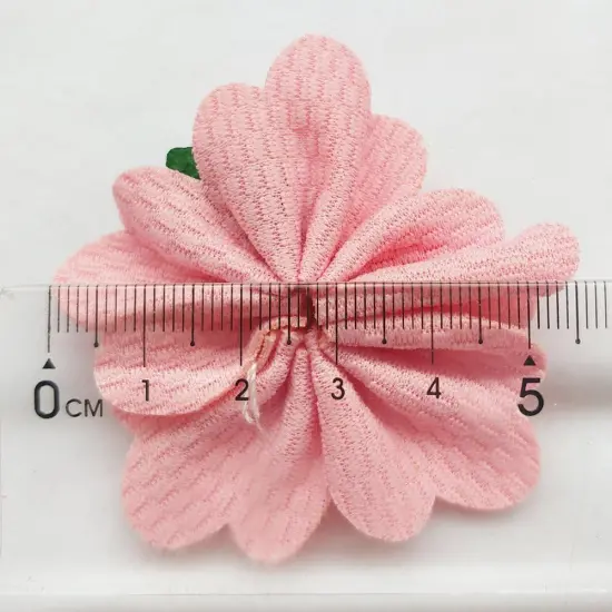 Chenkou Craft Large 6CM Padded Felt Ribbon Flowers Bow Appliques Decoration 15pcs {2}