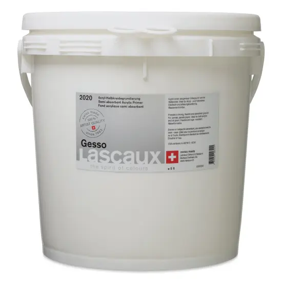 Lascaux Primer Gesso - 5L bucket {1}