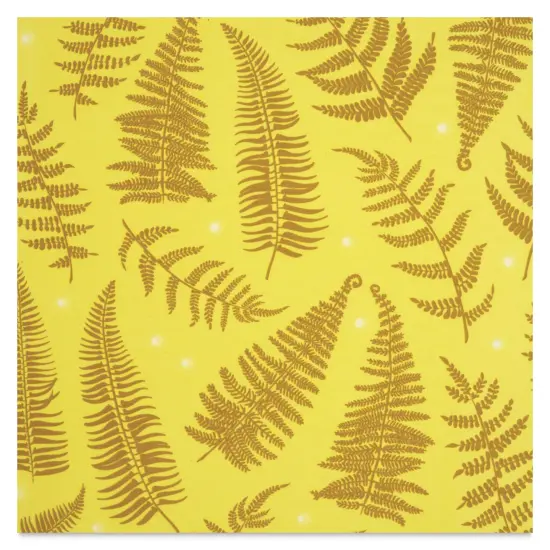 Elan Transfers 24K Gold Overglaze Decal Sheet - Ferns {1}