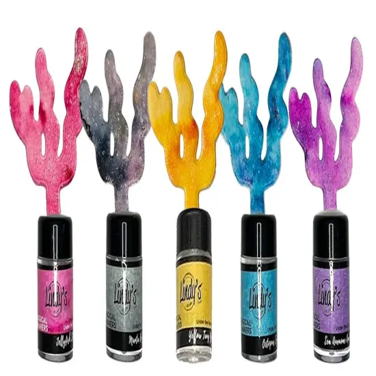 Lindy's Stamp Gang Magical Shaker 2.0 Set 5/Pkg-Under The Sea 2 {4}