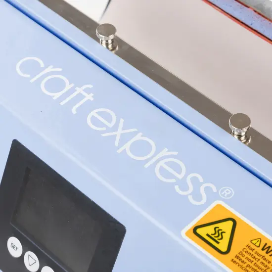 Craft Express Elite Pro Mug And Tumbler Heat Press 2-in-1-Light Blue {7}