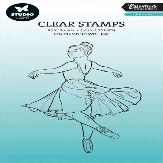 Studio Light Essentials Clear Stamp-Nr. 692, Ballerina {2}