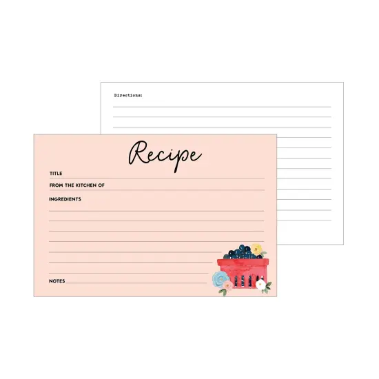 Echo Park Recipe Cards-Summer {6}