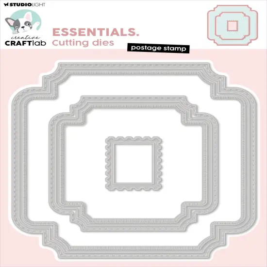 Studio Light Essentials Cutting Die-Nr. 856, Postage Stamp {1}
