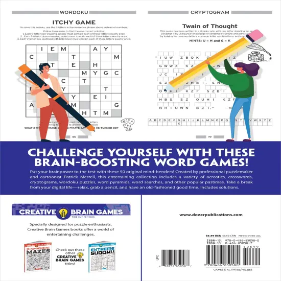 Brain Games: Perplexing Word Puzzles-Softcover {3}