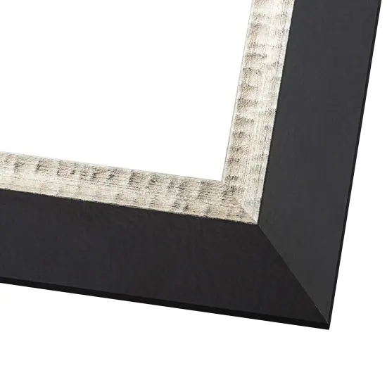 Panoramic Embellished Black Picture Frame - UV Acrylic, Foam Board Backing, Hanging Hardware {4}