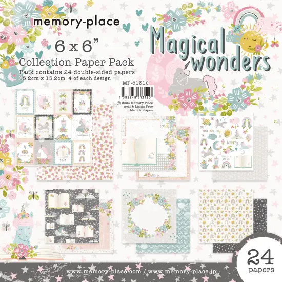 Magical Wonders Double-Sided Paper Pack 6"X6" 24/Pkg-Magical Wonders {1}