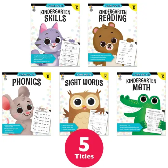I Can Do It! Kindergarten Skills Workbook {1}