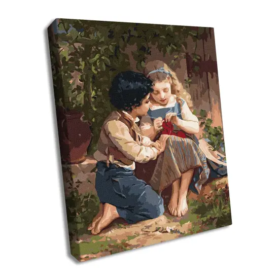 Painting by Numbers kit Together in the garden KHO8357 {1}