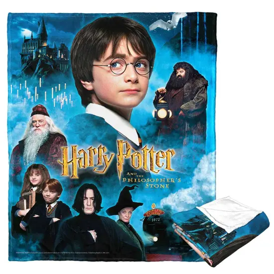 Warner Brothers Harry Potter Philosopher&rsquo;s Stone Silk Touch Throw Blanket Philosopher&rsquo;s stone {1}