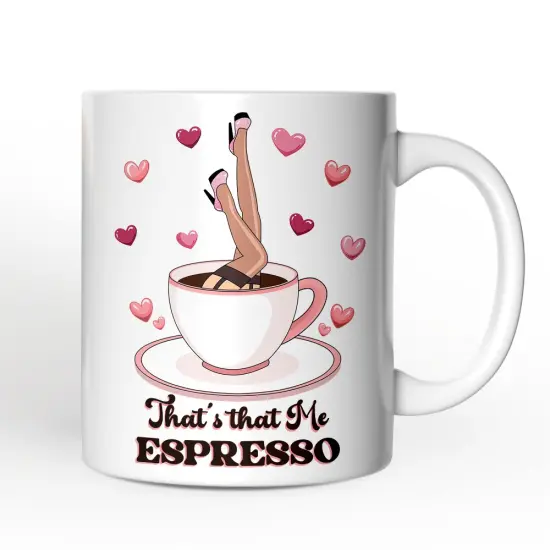 That’s That Me Expresso Vibe Mug, Retro Girls Valentine and Galentine Gift {1}