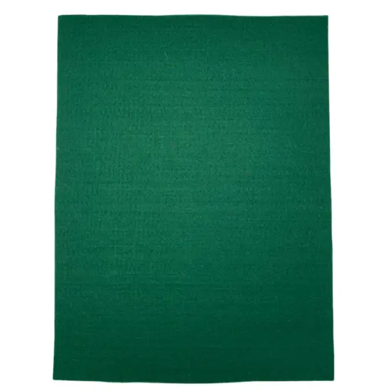 3.2mm Thick Acrylic Felt Sheets &ndash; 9x12" &ndash; Multi-Color or Single Color Options Hunter green {1}