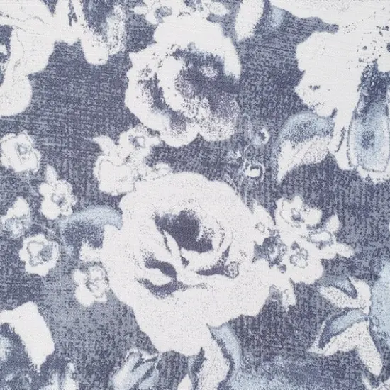 1 Yard Navy Rayon Crinkle Crepon Fabric for Blouses Dresses Skirts and Apparel Projects 50/52" Width {1}