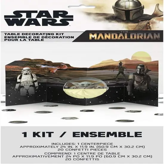 Star Wars Mandalorian The Child Table Decorating Kit {2}