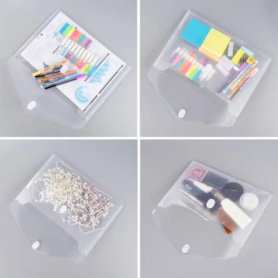 60 A4 Plastic Envelope for Documents {4}