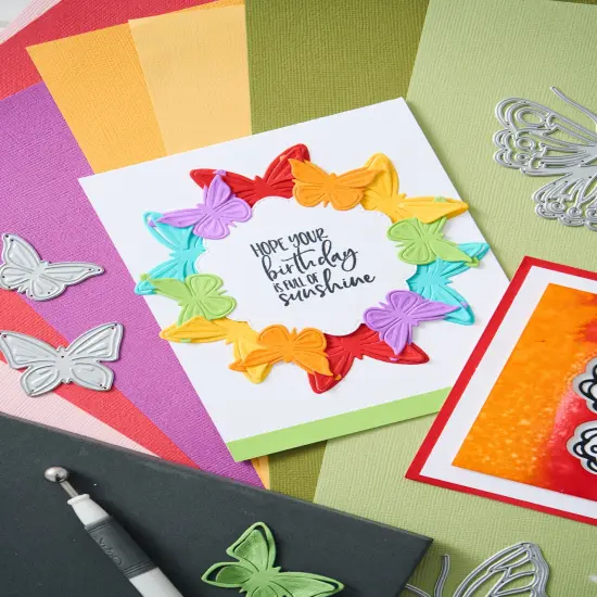 Sizzix Thinlits Die Set By Catherine Pooler 9/Pkg-Spring Wings {4}