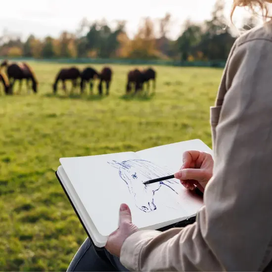 Watercolor Sketchbook, 5.5"x5.5" {5}