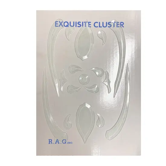 7" x 50" Exquisite Clear Glass Bevel Cluster EC949 {3}