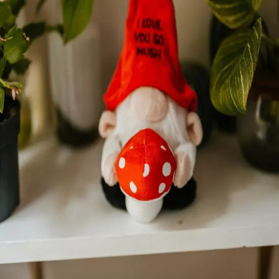 Gnome Mushroom Plushie {3}