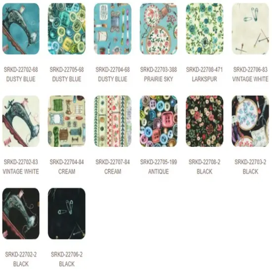 Make It Sew Fat Quarter Bundle by Studio RK for Robert Kaufman (FQ-2168-14) {3}