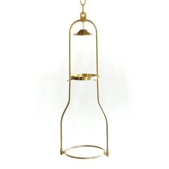 Aladdin Solid Brass Tilt Frame Hanger {1}