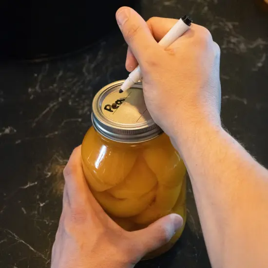 HomePointe Canning Lids, Regular Mouth Mason Jar Lids, Fits Regular Mouth Glass Jars, Food Preservation for Canning Pickling and Storage, One Pack of 12 {6}