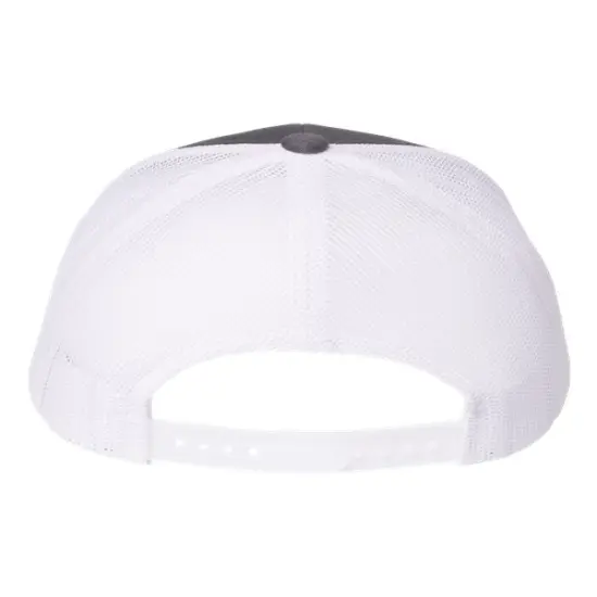 YP Classics&reg; Sustainable Retro Trucker Cap Charcoal/ White {2}