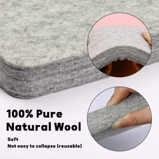 Needle Felting Kit,Needle Felting Pad,Needle Felting Tool with 6"x6"Needle Felting Mat,Felting Needles for Wool,Leather Finger Guards,Good for Any Felting {6}
