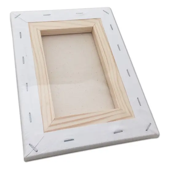 CRAFTS Stretched Canvas 6" X 8" Pack of 6 {4}