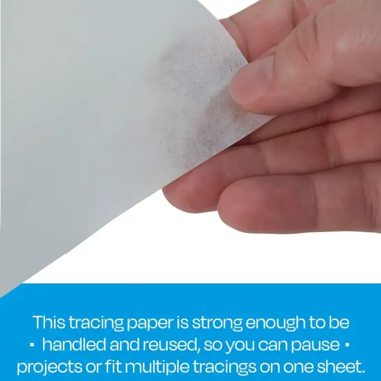 Sax Sketch and Trace Paper, 25 lbs, 9 x 12 Inches, White, Pack of 500 {7}