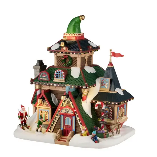 Elwood's Elf Lodge - Lemax Santa's Wonderland {1}