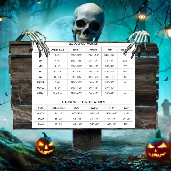 Women's Skeleton Hipster Costume Halloween Modern Skull T-Shirt Striped Leggings Dress Up Set {6}