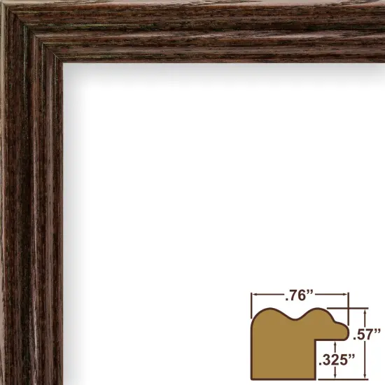 Wiltshire 200 .75", Dark Cherry Picture Frame by wallsthatspeak {2}