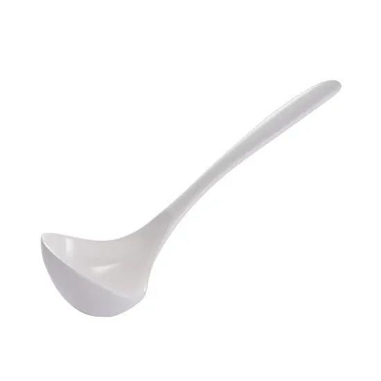 Hutzler 7.5-Inch Long Mini Melamine Ladle, Great for Serving Sauces and Gravies Gray {2}